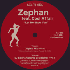 Zephan feat. Cool Affair  | Let me Show You (Inc DJ Spinna Rmx) - Expected Monday