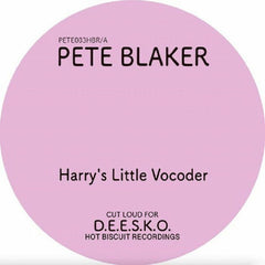 Pete Blaker | Harry's Little Vocoder - Expected Soon