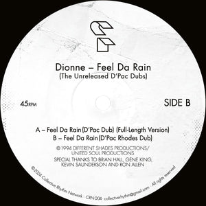 You added <b><u>Dionne | Feel Da Rain</u></b> to your cart.