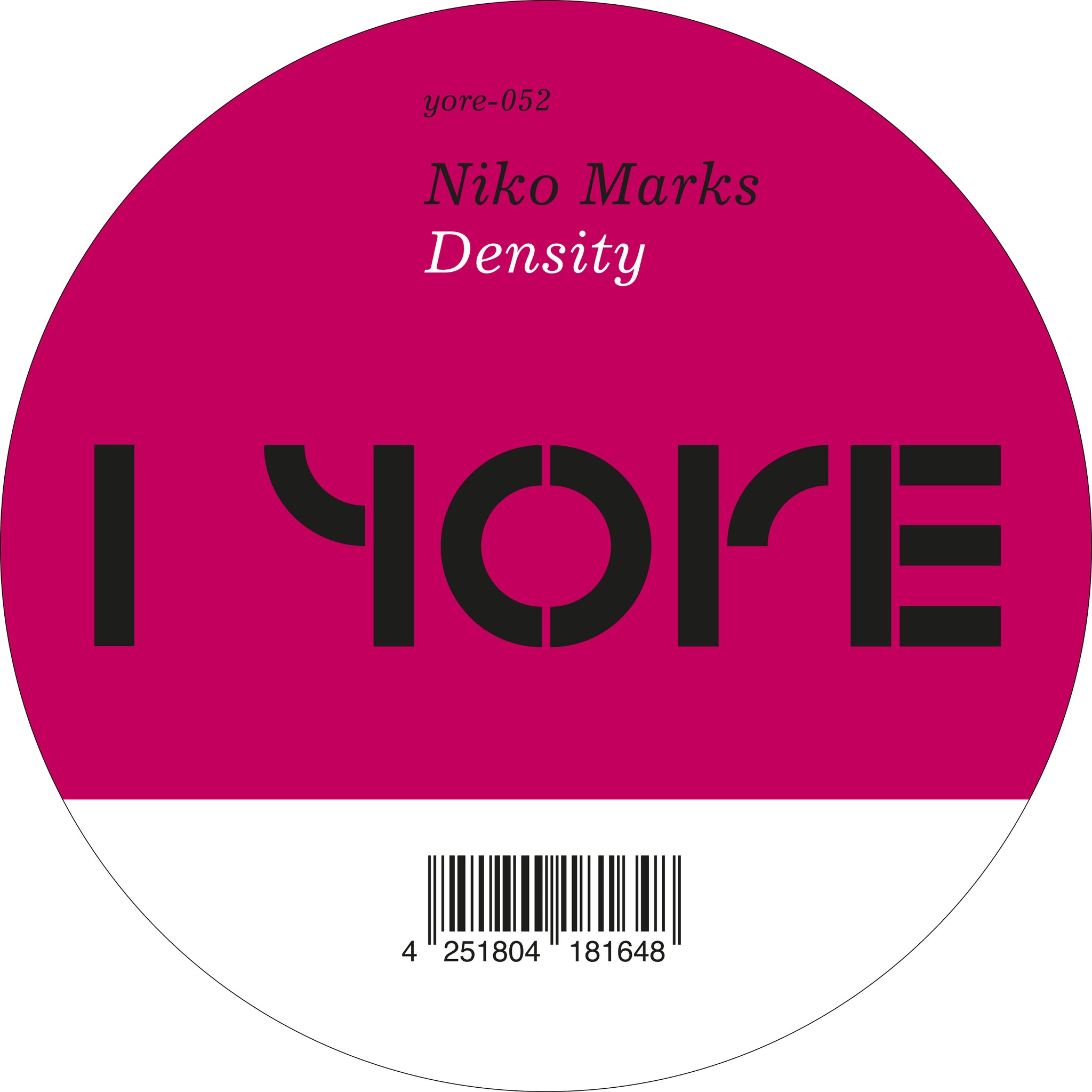 Niko Marks | Density