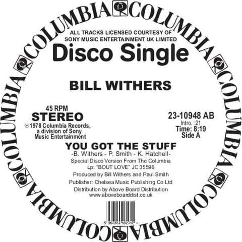 Bill Withers | You Got The Stuff