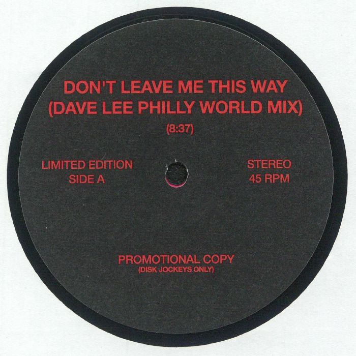 Harold Melvin & The Bluenotes / Kokomo | Don't Leave Me This Way (Dave Lee Philly World mix)