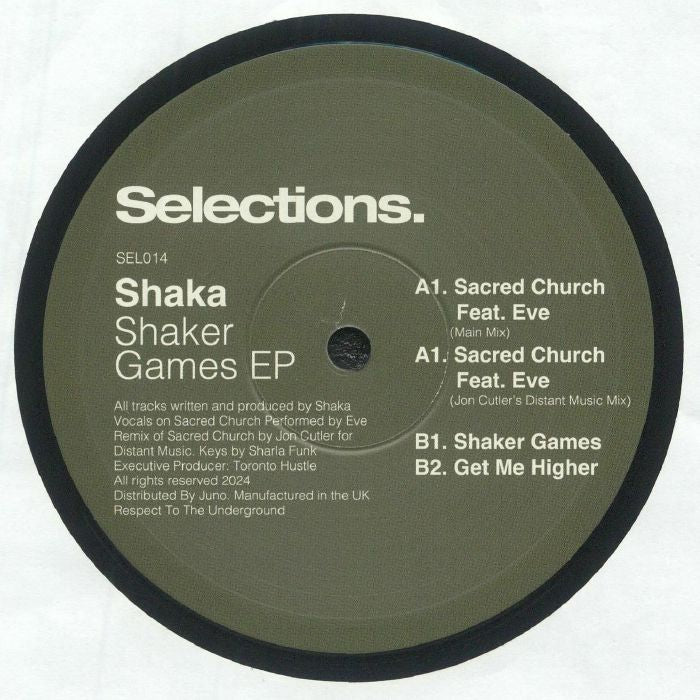 Shaka / Shaker Games EP (Jon Cutler Mix) Shaka / Shaker Games EP (Jon Cutler Mix)