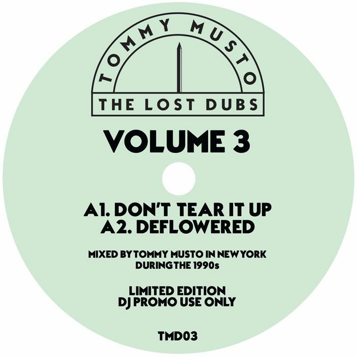 Tommy Musto | The Lost Dubs - Vol 3 - Expected Wed