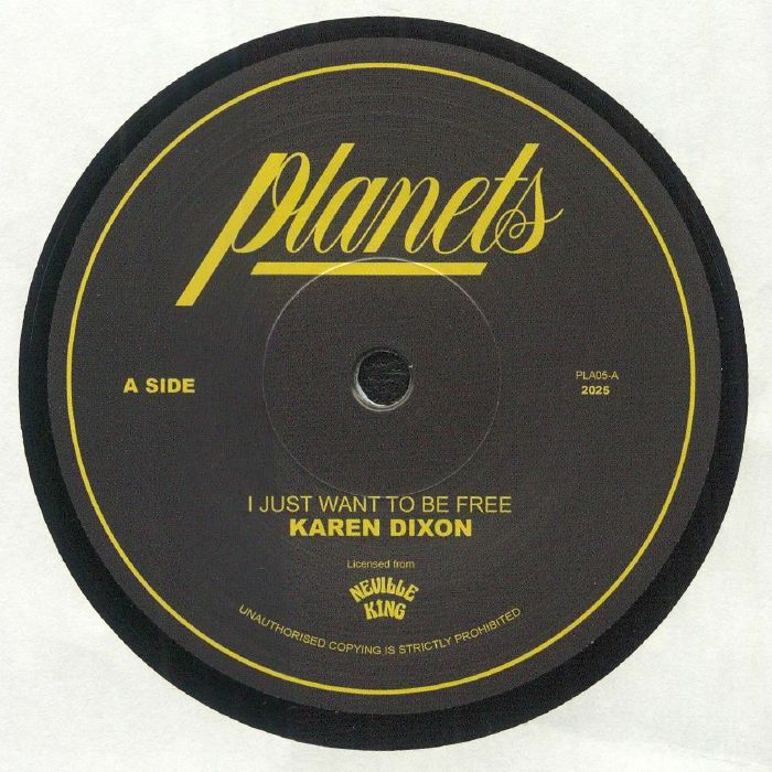 Karen Dixon | I Just Want To Be Free / Dub To Be Free