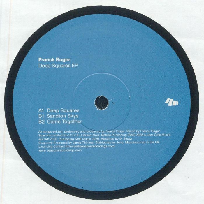 Franck ROGER | Deep Squares EP