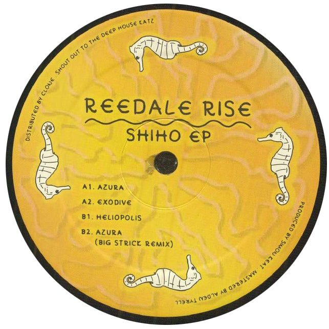 Reedale Rise | Shiho EP (inc Big Strick Remix)