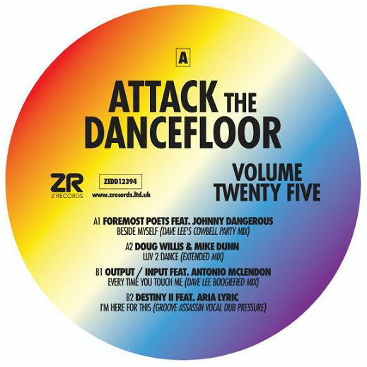 Various | Attack The Dancefloor 25 (feat Dave Lee & Groove Assassin RMX's)
