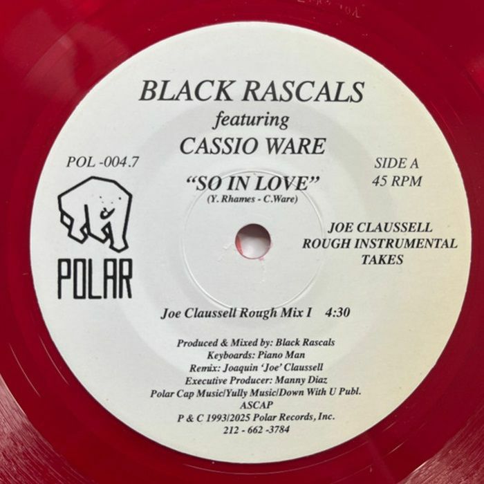 BLACK RASCALS feat CASSIO WARE | So In Love (Joe Claussell Rough Instrumental Takes)