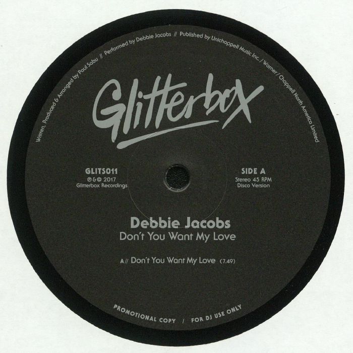 Debbie Jacobs | Don't You Want My Love (Dimitri From Paris Re-edit)