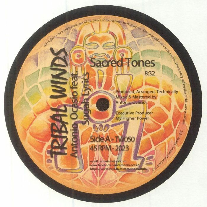 Antonio Ocasio | Sacred Tones / That Something 10"