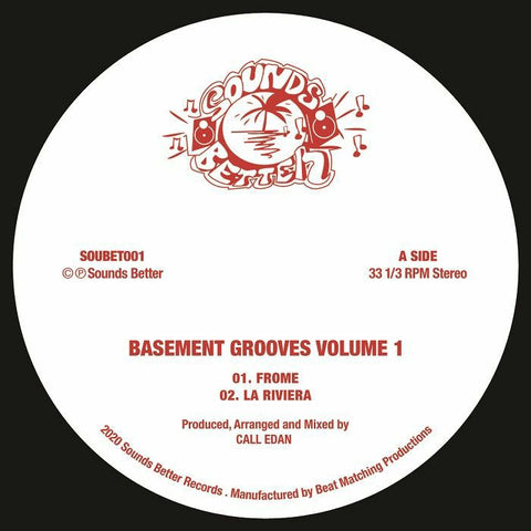Call Edan | Basement Grooves Volume 1 - Expected Soon