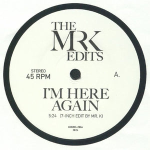You added <b><u>The Mr K Edits | I'm Here Again</u></b> to your cart.