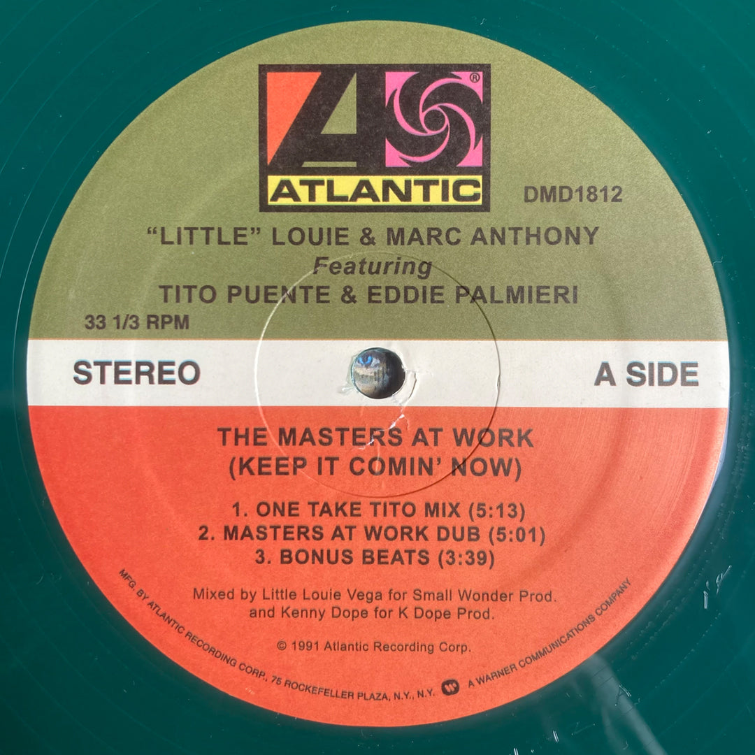 Louie Vega & Marc Anthony Feat Tito Puente & Eddie Palmieri | The Masters At Work (Keep It Comin' Now)