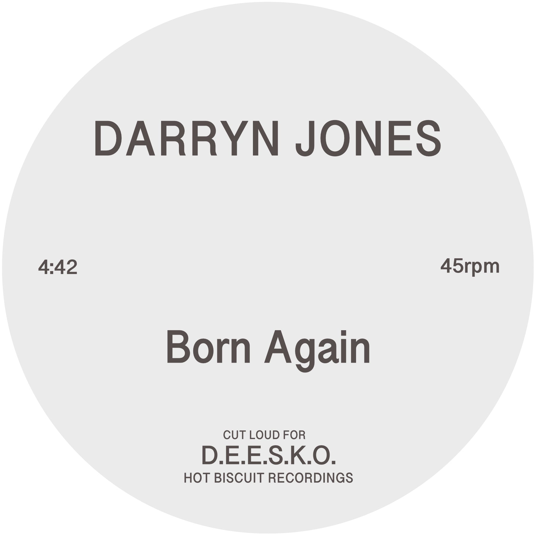 Darryn Jones | Born Again