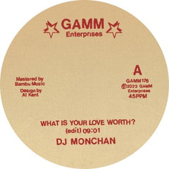 DJ Monchan | What Is Your Love Worth / W Wheeling