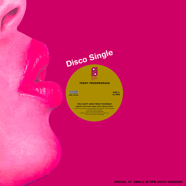 Teddy Pendergrass | You Can't Hide from Yourself / The More I Get, the More I Want (Dimitri From Paris Versions) - Expected Thursday