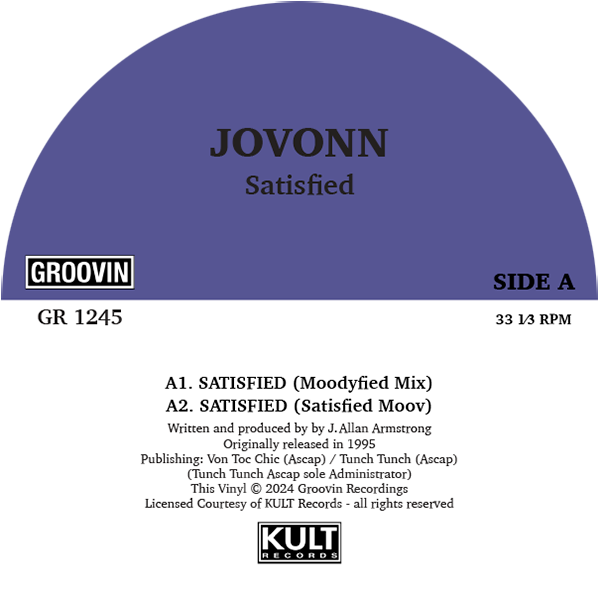 Jovonn | Satisfied / I'm Waiting / Afterlife