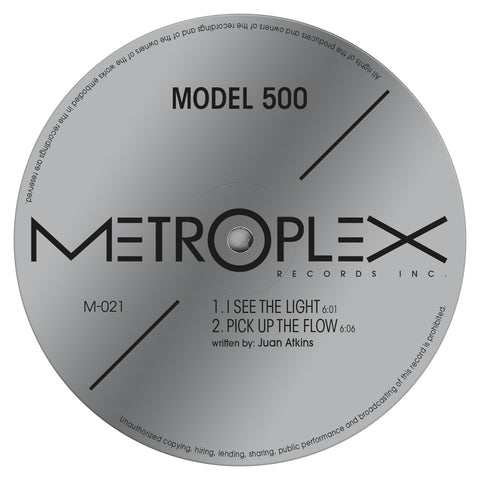 Model 500 | I See The Light / Pick Up The Flow (Remastered Edition) - Expected Soon - Presale