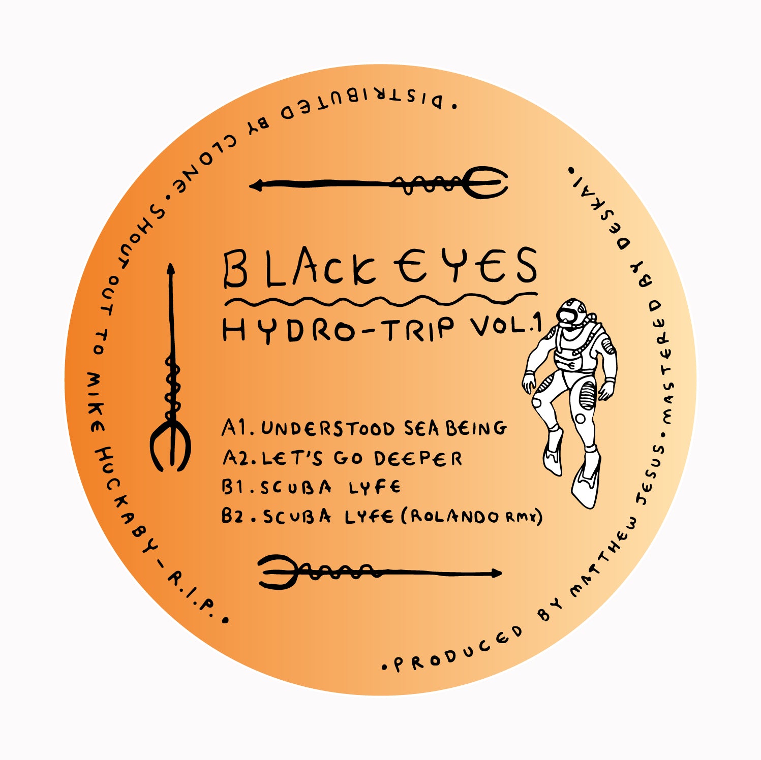 Black Eyes | Hydro-Trip Vol 1 (inc Rolando RMX)