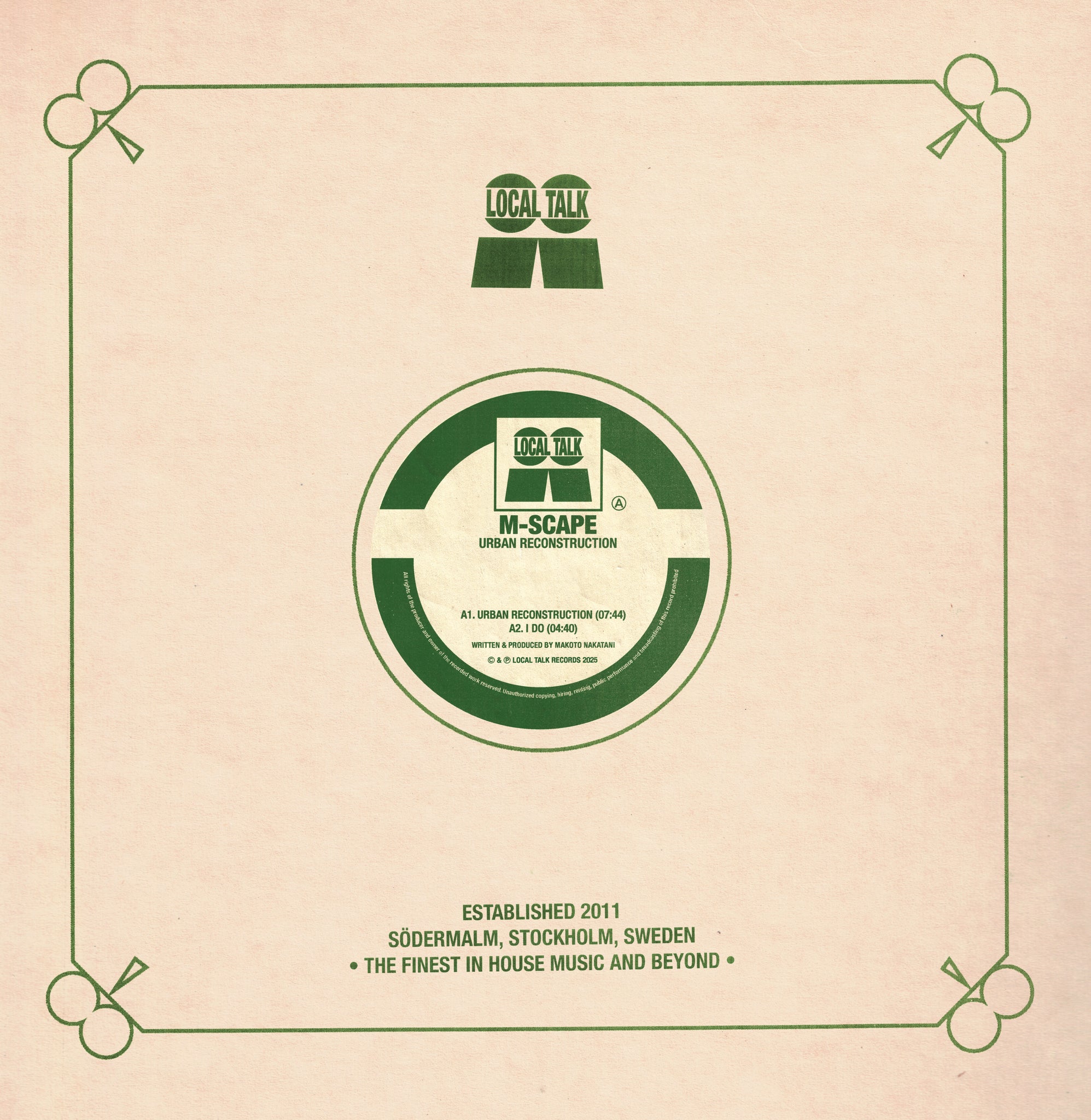 M-SCAPE | URBAN RECONSTRUCTION EP