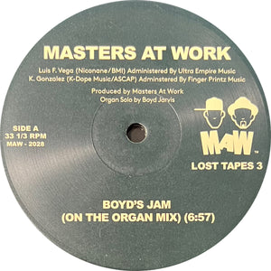 You added <b><u>Masters At Work | Boyd's Jam</u></b> to your cart.