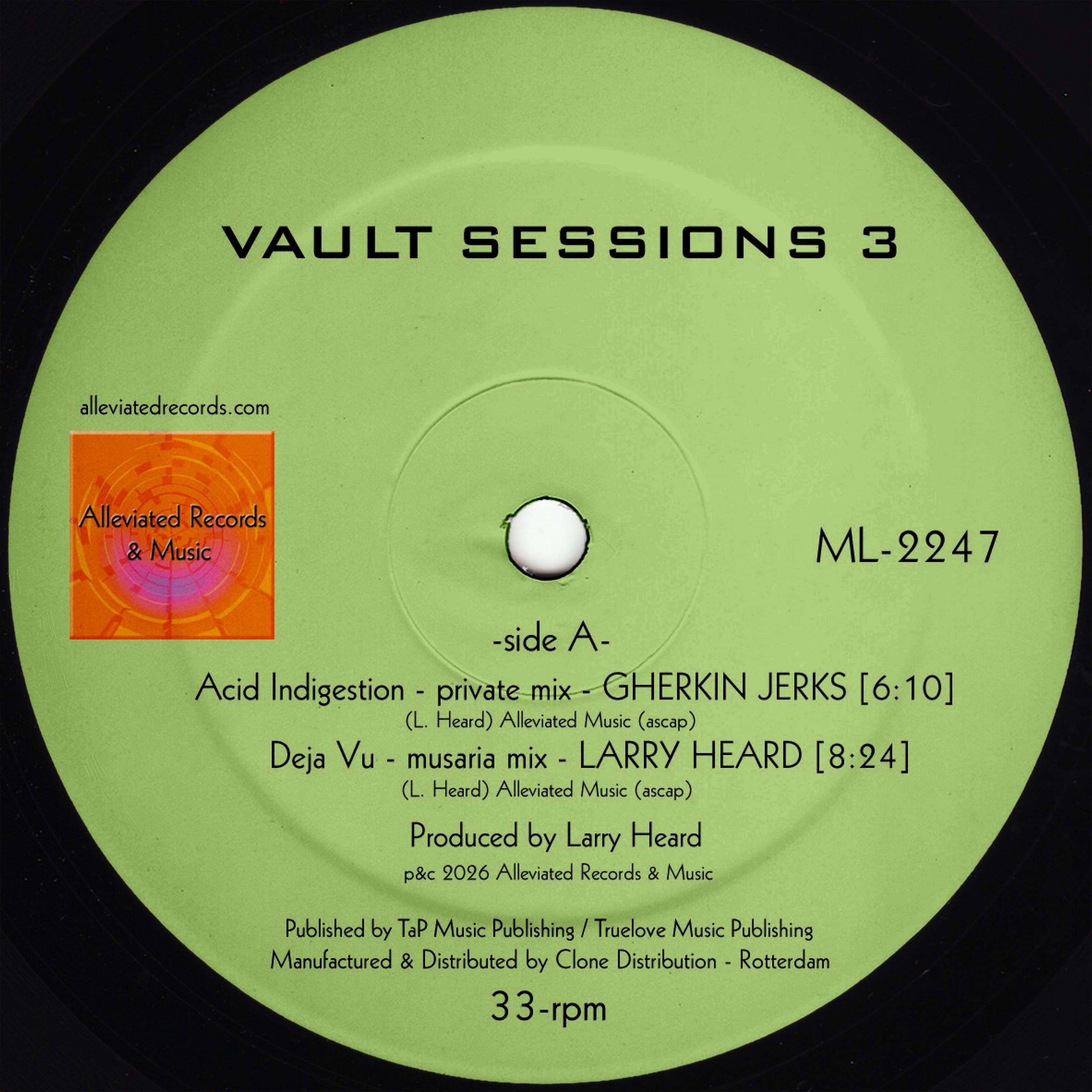 Larry Heard | Vault Sessions 3
