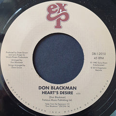 Don Blackman | Heart's Desire / Holding You, Loving You
