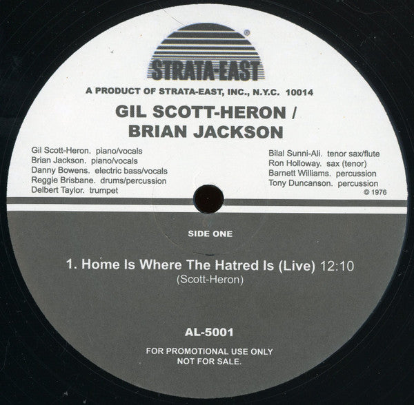 Gil Scott-Heron / Brian Jackson | Home Is Where The Hatred Is (Live) / The Bottle (Live)