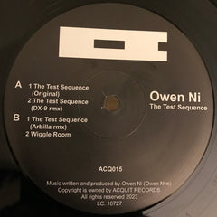 Owen Ni | The Test Sequence