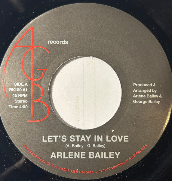 ARLENE BAILEY | LET'S STAY IN LOVE / CLOSER TO YOU