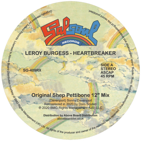 Leroy Burgess | Heartbreaker (Inc. Moplen Remix)