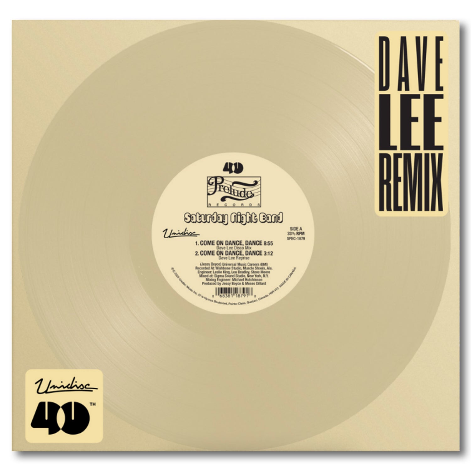 Saturday Night Band | Come On Dance, Dance (Dave Lee Remixes)