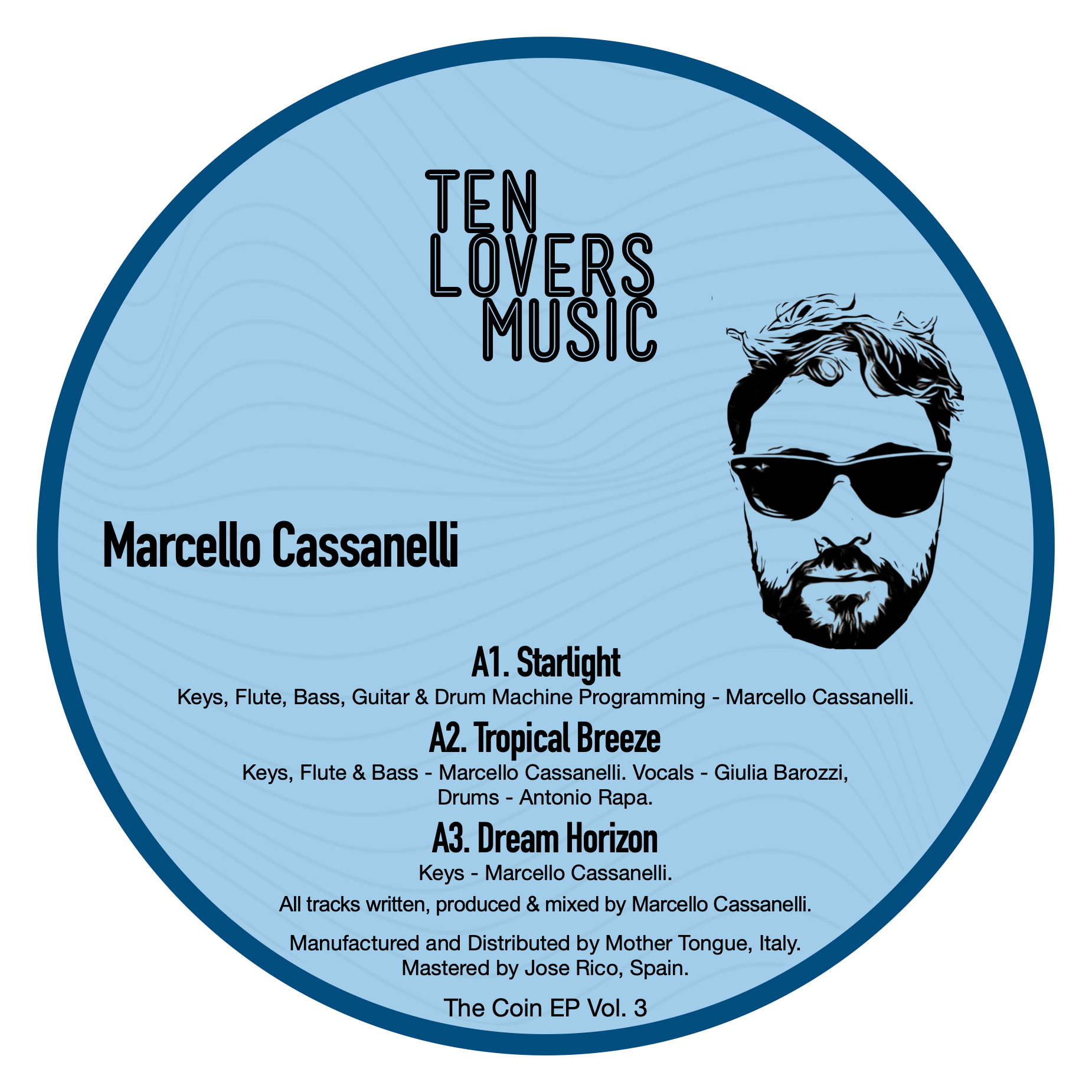 Marcello Cassanelli / Caruso & Helen McCormack | The Coin EP Vol.3 –  vinylunderground.co.uk