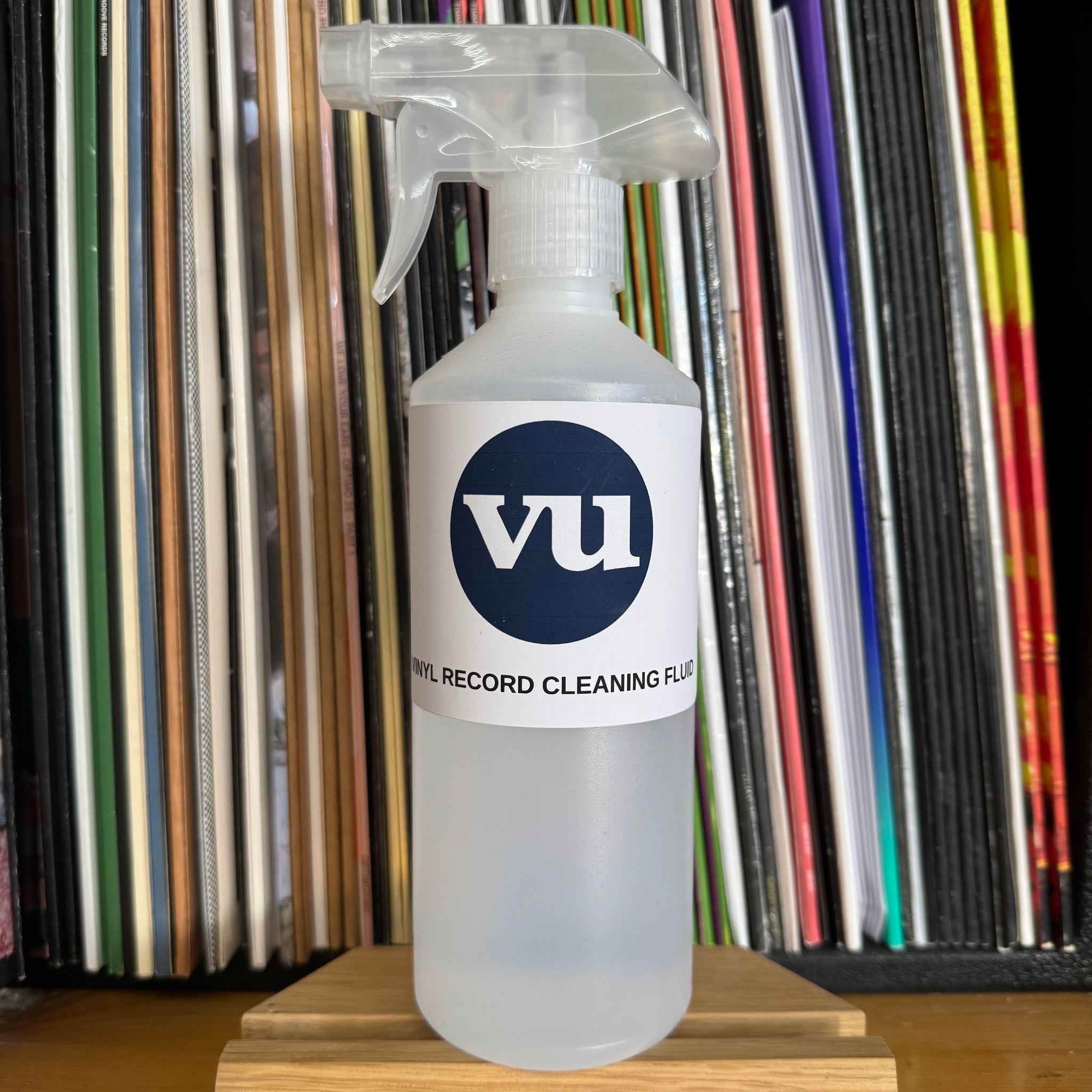 VU RECORD CLEANING FLUID 500ML TRIGGER SPRAY