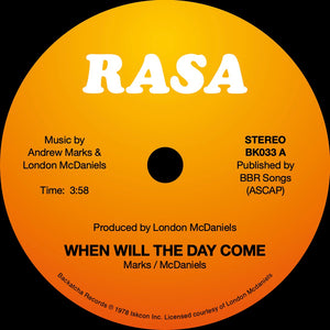 You added <b><u>Rasa | When Will The Day Come / Within The Sound</u></b> to your cart.