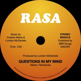 Rasa | When Will The Day Come / Questions In My Mind (Alternate Flipsides)