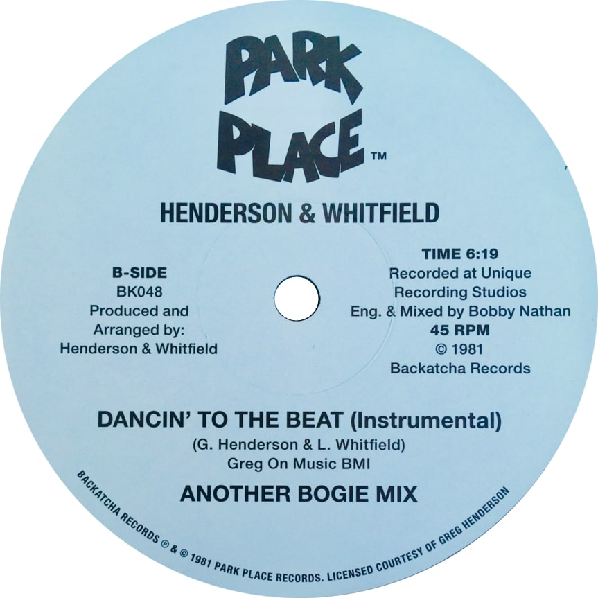HENDERSON & WHITFIELD | DANCIN' TO THE BEAT