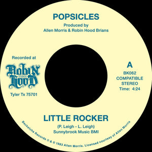 You added <b><u>Popsicles | Little Rocker / These Are The Good Times - Expected Soon</u></b> to your cart.