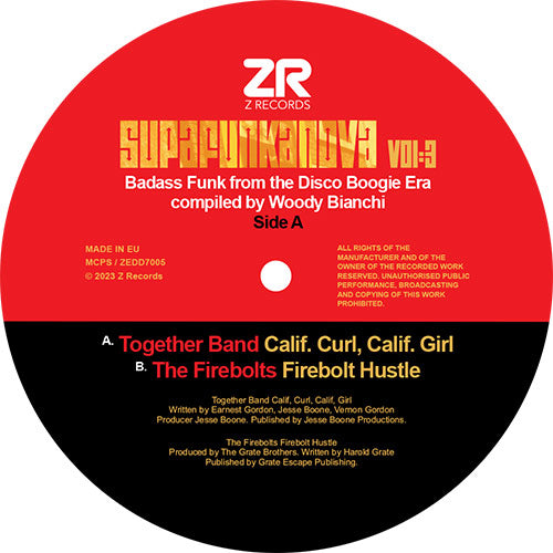 Together Band / The Firebolts | Superfunkanova Vol.3 [7 Inch Sampler]