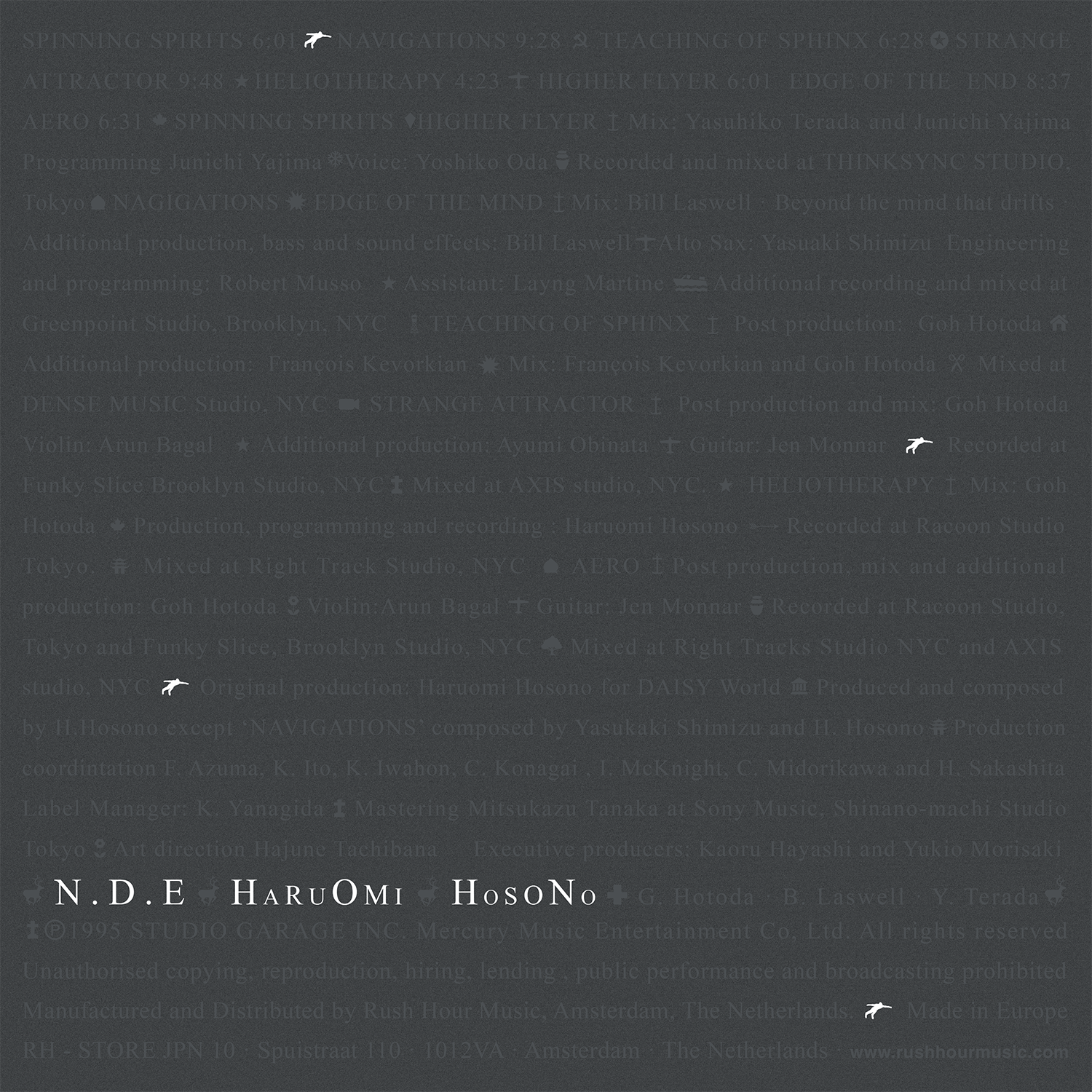 HARUOMI HOSONO | N.D.E.