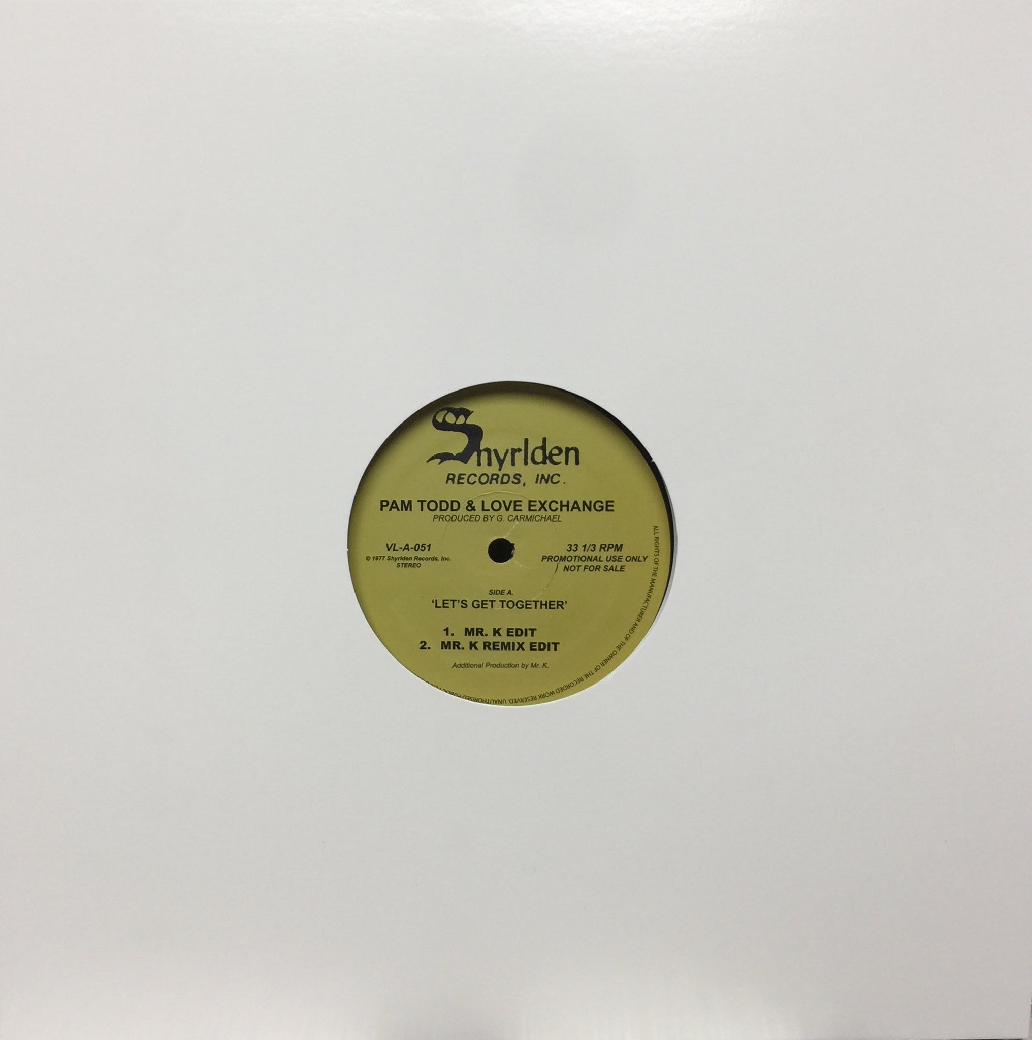 Pam Todd, Love Exchange | Let's Get Together (Mr. K Edits)