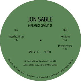 Jon Sable | Imperfect Circuit - Expected Wed