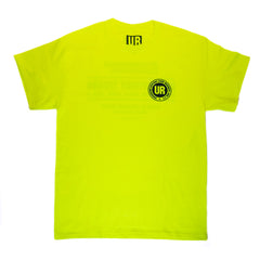 Underground Resistance | Worker Tee Shirts Neon Yellow - Various Sizes