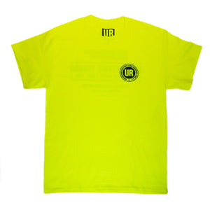You added <b><u>Underground Resistance | Worker Tee Shirts Neon Yellow - Various Sizes</u></b> to your cart.