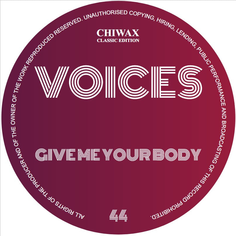 Voices (Ron Allen) | Give Me Your Body