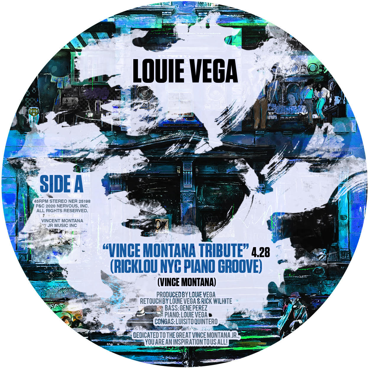 Louie Vega | Vince Montana Tribute (RickLou Retouch) (Yellow Vinyl)