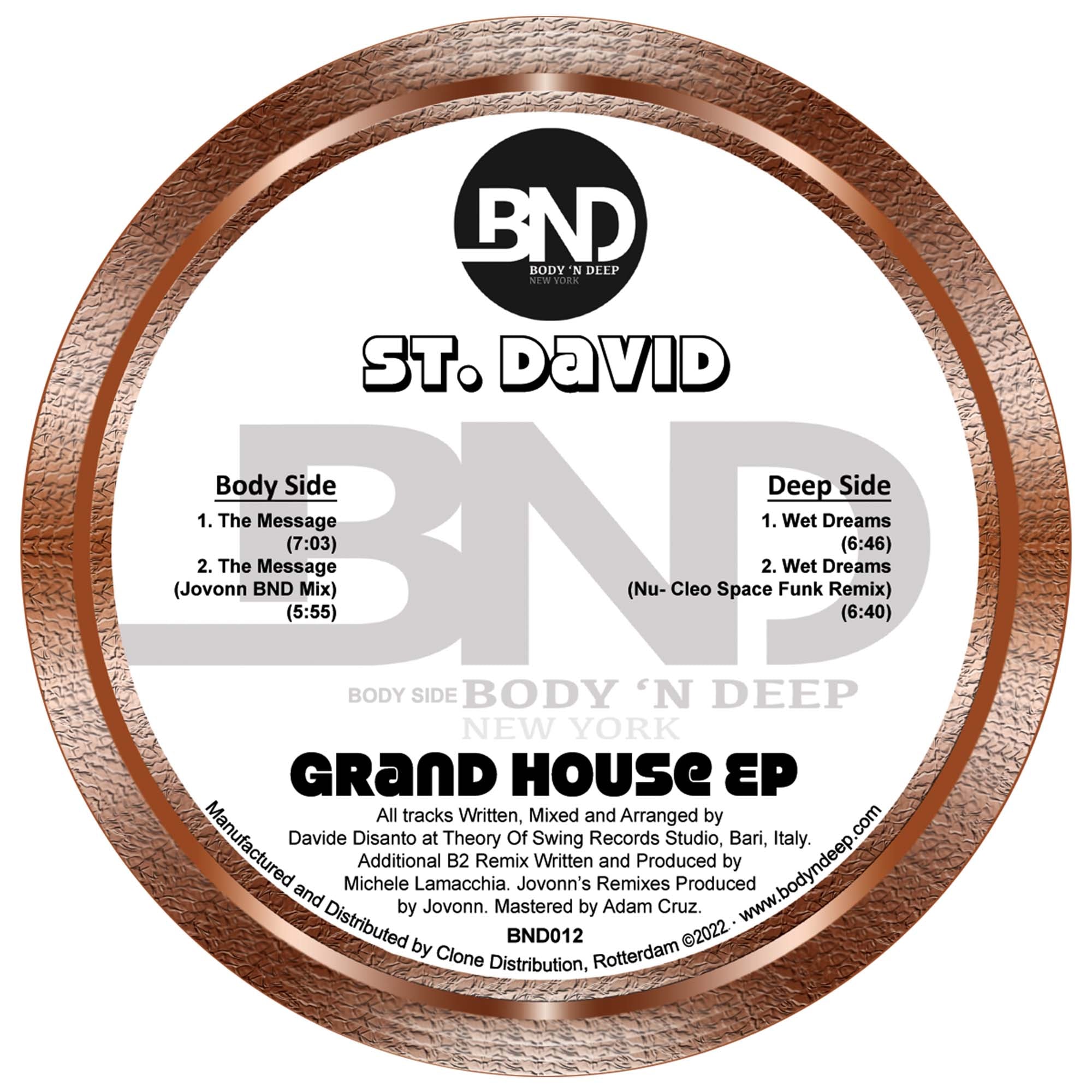 St. David | Grand House EP