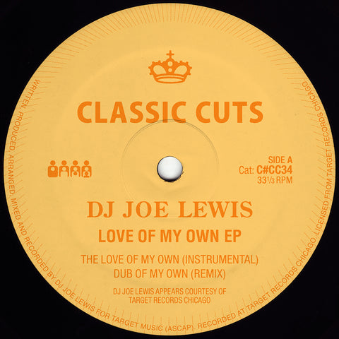DJ Joe Lewis | Love Of My Own (Clear Vinyl)