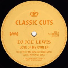 DJ Joe Lewis | Love Of My Own (Clear Vinyl)